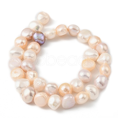 Natural Cultured Freshwater Pearl Beads Strands PEAR-P064-19I-02B-1