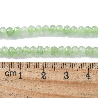 Dyed Natural Malaysia Jade Rondelle Beads Strands X-G-E316-2x4mm-56-1