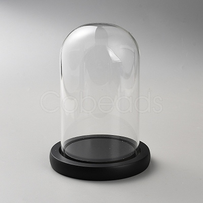 Glass Dome Cover DJEW-WH0039-388B-1