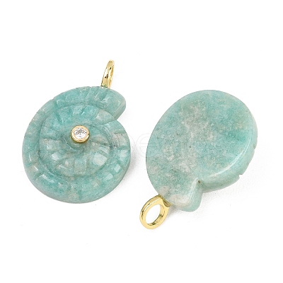 Natural Amazonite Pendants G-H353-02G-08-1