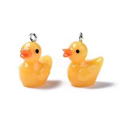 Opaque Resin Pendants X1-RESI-S356-065-1