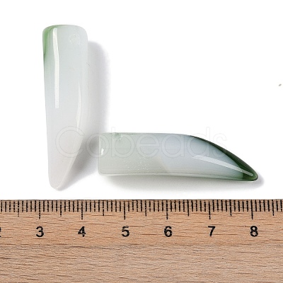 Transparent Spray Painted Glass Pendants GLAA-S202-03D-1