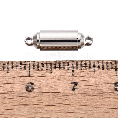 304 Stainless Steel Magnetic Clasps STAS-N127-02B-P-1