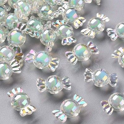 Transparent Acrylic Beads TACR-S152-03B-SS2111-1