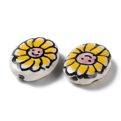 Handmade Porcelain Beads PORC-G011-04C-1