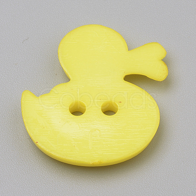 2-Hole Acrylic Buttons BUTT-Q037-10J-1