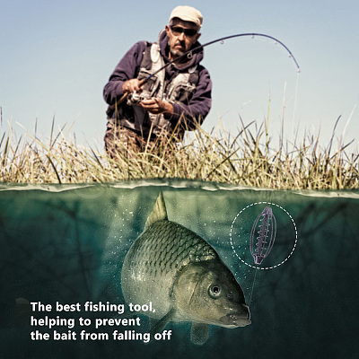 Iron Fishing Bait Cage AJEW-WH0348-973-1