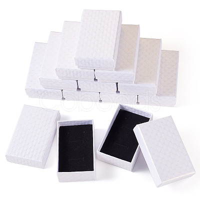 Rhombus Textured Cardboard Gift Storage Boxes CON-TAC0010-03C-01-1