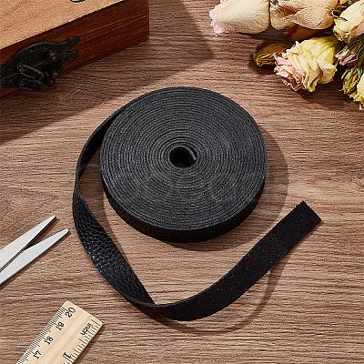 Flat Imitation Leather Cord OCOR-WH0086-69A-01-1