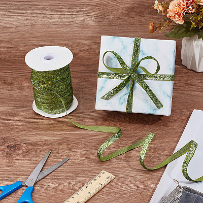 1 Roll Glitter Sparkle Ribbon OCOR-CY0001-04B-1