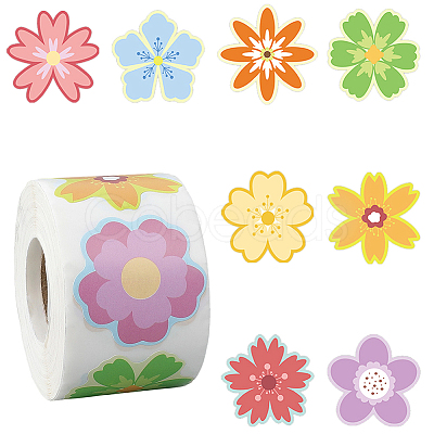 1Roll Self Adhesive Paper Sealing Stickers DIY-SP0005-93-1