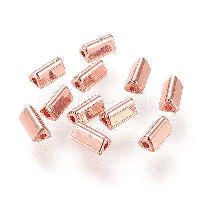 Electroplated Non-magnetic Synthetic Hematite Beads Strands G-M359-07RG-1