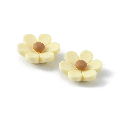 Opaque Resin Cabochons RESI-WH0026-75A-05-1