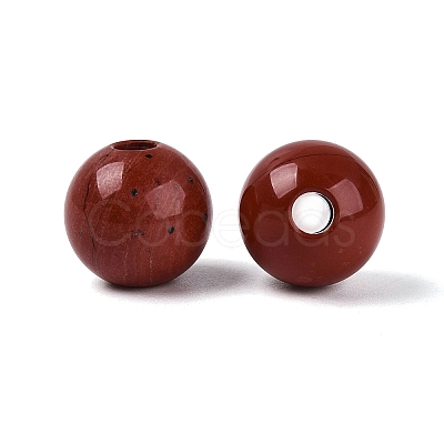 Natural Red Jasper Beads G-Q602-08C-16-1