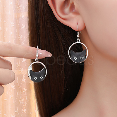 Zinc Alloy Dangle Earrings FS-WGC6225-01-1