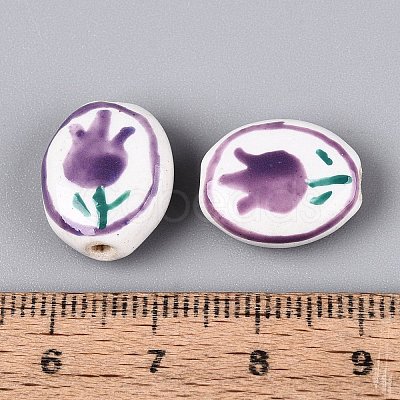 Handmade Porcelain Beads PORC-N013-10D-1
