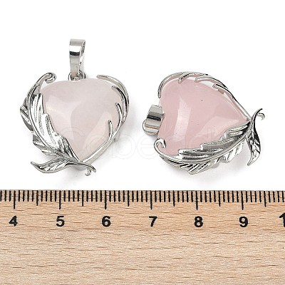 Natural & Synthetic Mixed Gemstone Pendants G-Q025-01P-1