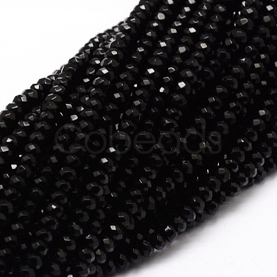 Dyed Natural Malaysia Jade Rondelle Beads Strands X-G-E316-2x4mm-08-1