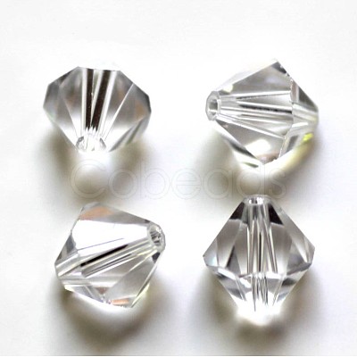 Imitation Austrian Crystal Beads SWAR-F022-8x8mm-001-1