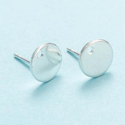 304 Stainless Steel Stud Earring Findings STAS-H436-21S-1