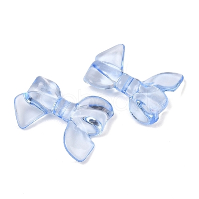 Transparent Acrylic Beads MACR-N013-069B-1