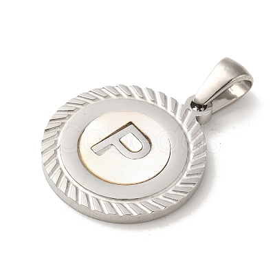 304 Stainless Steel Pendants STAS-I204-P-P-1