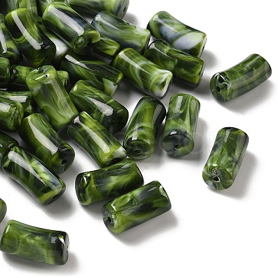Acrylic Imitation Gemstone Beads X-MACR-K359-66E-1