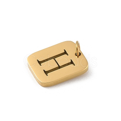 304 Stainless Steel Charms LS-STAS-R001-01G-H-1