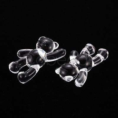 Transparent Acrylic Beads X-MACR-S373-01B-205-1