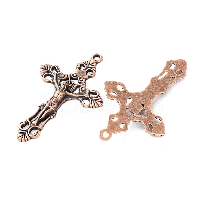 Tibetan Style Alloy Pendants TIBEP-S298-011R-1