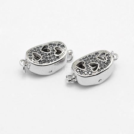 Brass Box Clasps KK-G323-05A-P-NR-1