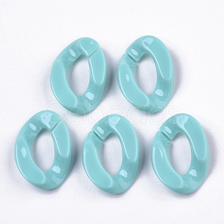 Opaque Acrylic Linking Rings OACR-S036-001B-G01-1