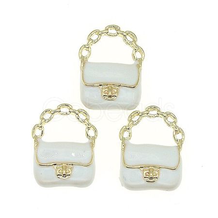 Bag Shape Alloy Miniature Ornaments PW-WG34527-01-1