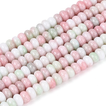 Ombre Effect Dyed Glass Beads Strands LS-GLAA-T030-07A-02-1