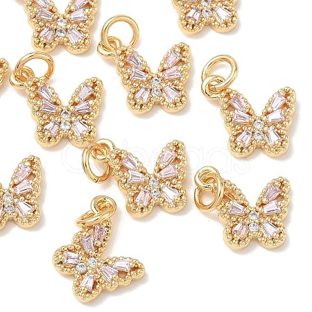 SHEGRACE Brass Pave Clear Cubic Zirconia Pendants XGRQ3Q824-628G-C-1
