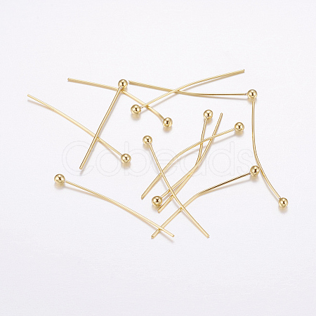 Brass Ball Head Pins X-KK-F714-07G-B-1