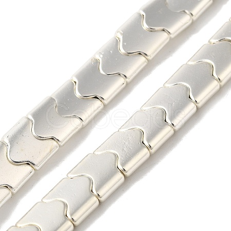 Electroplated Synthetic Non-magnetic Hematite Beads Strands G-I364-E01-S-1