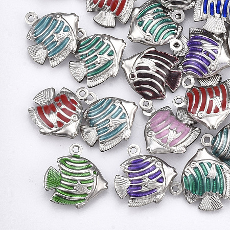 304 Stainless Steel Pendants X-STAS-T039-04A-1