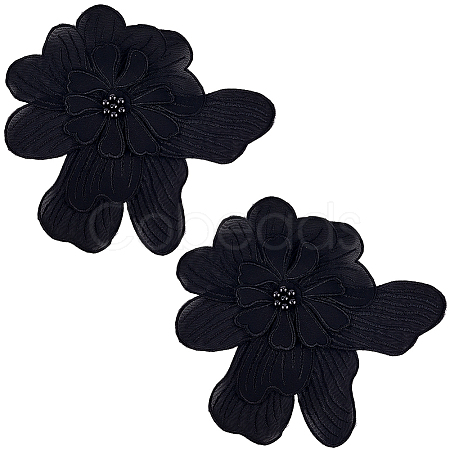 Ppolyester Thread Iron on/Sew On Patches PATC-WH20007-07A-1