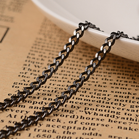 Unwelded 304 Stainless Steel Curb Chains CHS-L014-23B-1