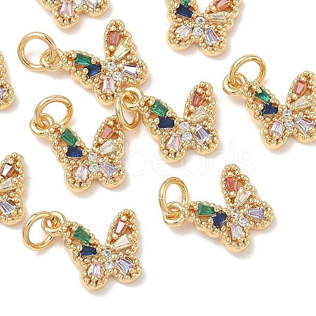 SHEGRACE Brass Pave Clear Cubic Zirconia Pendants XGRQ3Q159-628G-A-1