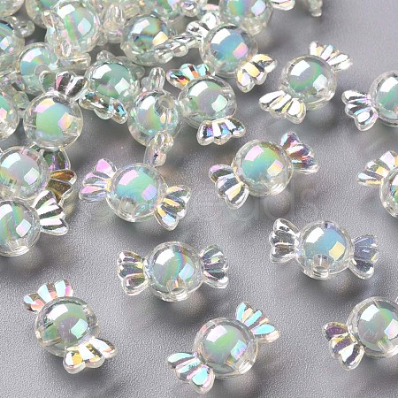 Transparent Acrylic Beads TACR-S152-03B-SS2111-1