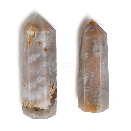 Natural Cherry Blossom Agate Display Decoration G-A217-04-1