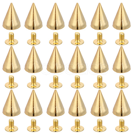 100Pcs Alloy Rivets FIND-GF0008-54G-1
