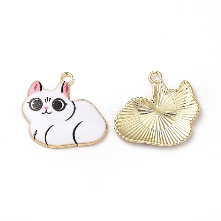 Alloy Enamel Pendants ENAM-M046-11G-G-1
