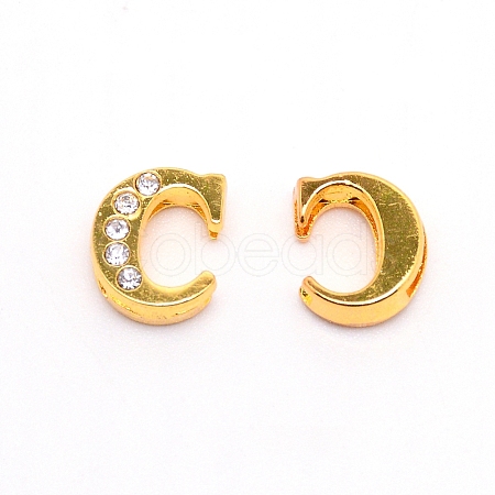Alloy Slide Charms PALLOY-TAC0012-21C-1