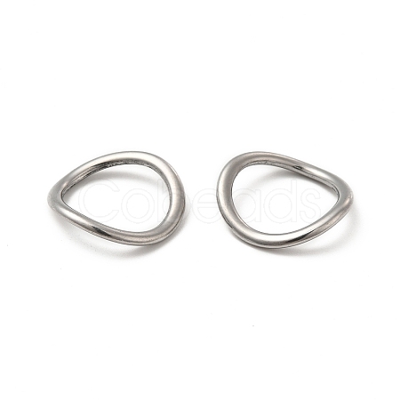 Non-Tarnish 304 Stainless Steel Linking Rings LS-STAS-F283-01P-1