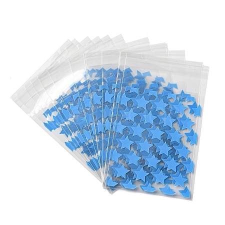 Rectangle PE Plastic Cellophane Bags PW-WG23395-03-1