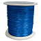 Flat Elastic Crystal String, Elastic Beading Thread, for Stretch Bracelet Making, Dyed, Steel Blue, 0.8mm, about 9.84~10.93 yards(9~10m)/roll