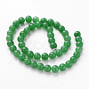 Natural Dyed White Jade Beads Strands X-JBR10-8mm-3
